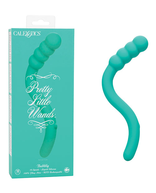 Pretty Little Wands Bubbly Massager - Teal