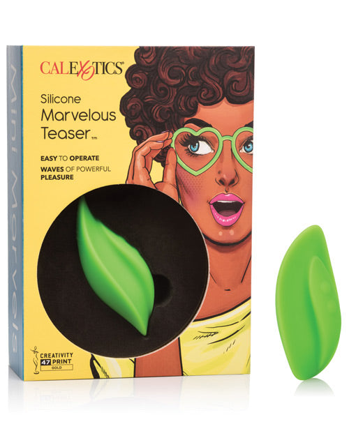 Mini Marvels Silicone Marvelous Teaser - Green - Bossy Pearl