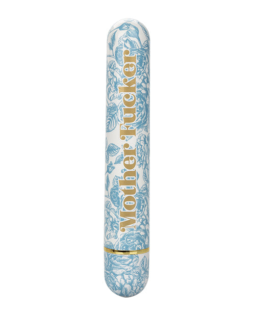 Naughty Bits Mother Fucker Personal Vibrator - Blue - Bossy Pearl