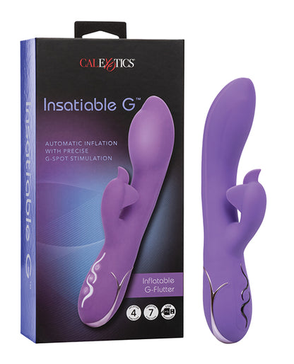 Insatiable G Inflatable G Flutter - Purple - Bossy Pearl