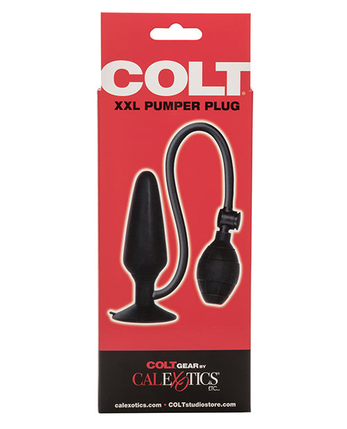 Colt Xxl Pumper Plug - Black - Bossy Pearl