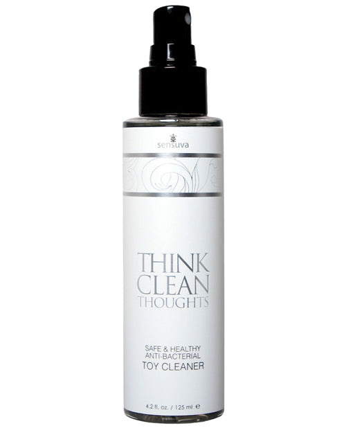 Sensuva Think Clean Thoughts Toy Cleaner - 4.2 Oz - Bossy Pearl