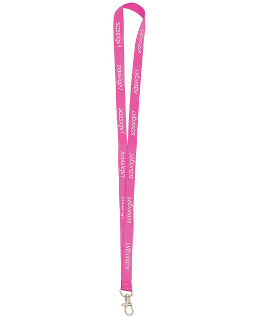 Night To Remember Sassi Lanyard By Sassigirl - Pink - Bossy Pearl