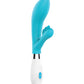 Shots Luminous Agave Silicone 10 Speed Rabbit - Turquoise