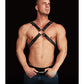 Shots Ouch Adonis High Halter - Black - Bossy Pearl