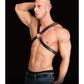 Shots Ouch Adonis High Halter - Black - Bossy Pearl