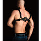 Shots Ouch Costas Solid Structure 1 Body Harness - Black - Bossy Pearl