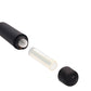Shots Ouch Urethral Sounding Silicone Vibrating Bullet Plug W-beaded Tip - Black - Bossy Pearl