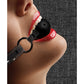 Shots Ouch Breathable Ball Gag W/denim Straps - Bossy Pearl
