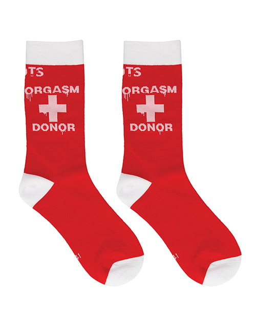 Shots Sexy Socks Orgasm Donor - Female - Bossy Pearl
