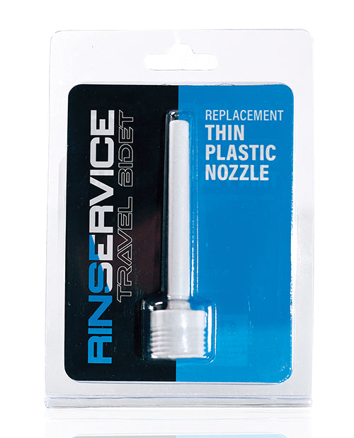 Rinservice Thin Plastic Nozzle For Bidet - White - Bossy Pearl