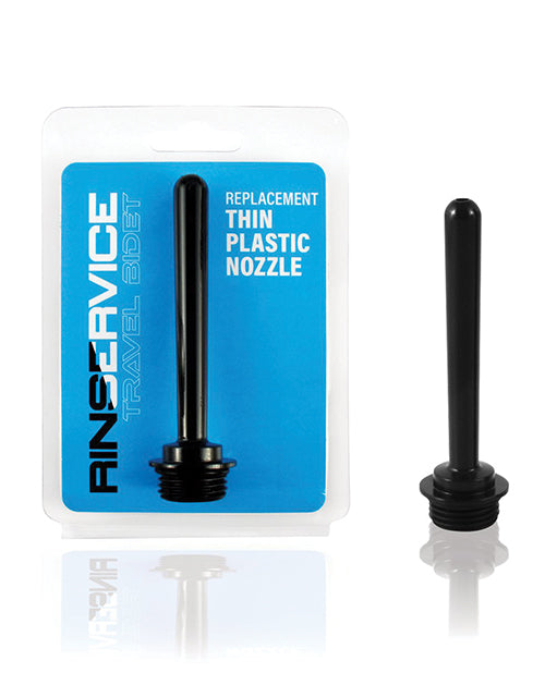 Rinservice Thin Plastic Nozzle - Black - Bossy Pearl
