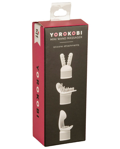 Yorokobi Mini Wands Attachments - Bossy Pearl