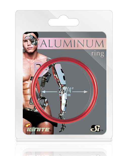 Aluminum Ring - Hellfire Red - Bossy Pearl