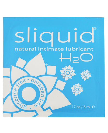 Sliquid Naturals H2o - .17 Oz Pillow - Bossy Pearl