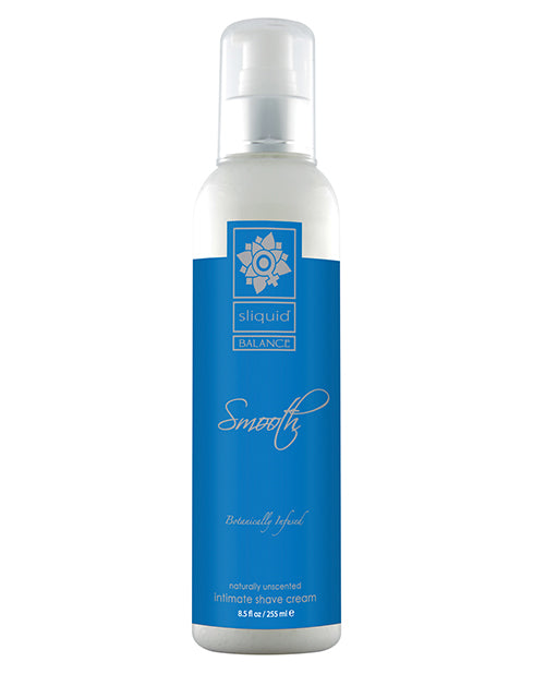 Sliquid Balance Smooth Shave Cream - 8.5 Oz Unscented - Bossy Pearl