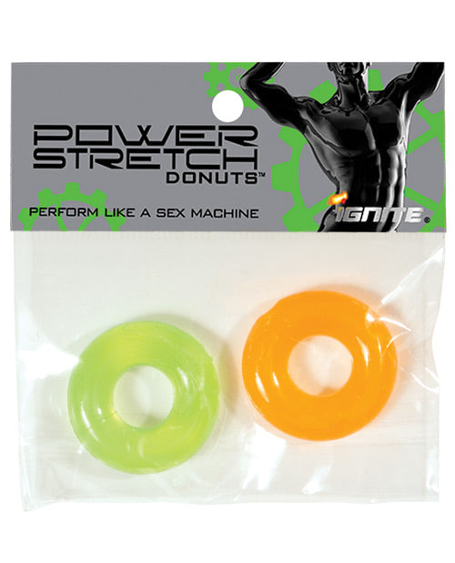 Ignite Power Stretch Donut Cock Ring - Bossy Pearl