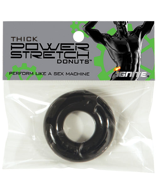 Ignite Thick Power Stretch Donut Cock Ring - Bossy Pearl