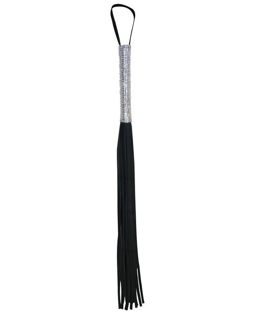 Sex & Mischief Sparkle Flogger - Bossy Pearl