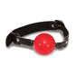 Sex & Mischief Solid Red Ball Gag - Bossy Pearl