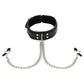 Sex & Mischief Nipple Clamps W-collar - Bossy Pearl
