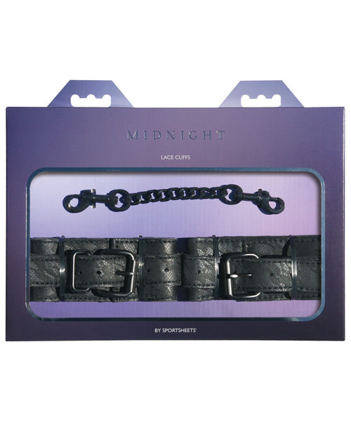 Sincerely Lace Cuffs - Black - Bossy Pearl