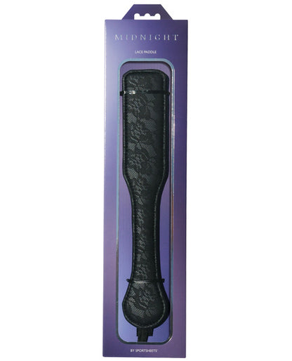 Sincerely Lace Paddle - Black - Bossy Pearl