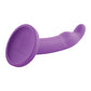 Sportsheets Astil 8" Silicone G Spot Dildo - Purple