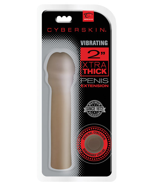 "Cyberskin Xtrathick Vibrating Transformer 2"" Extension" - Bossy Pearl