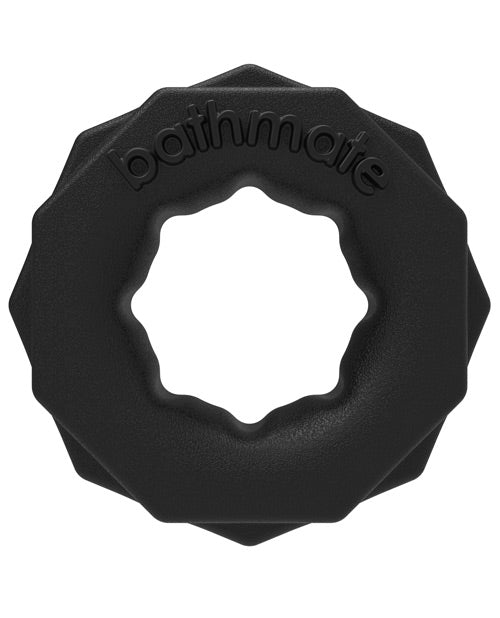 Bathmate Spartan Cock Ring - Black - Bossy Pearl