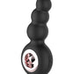 Gender Fluid Quiver Anal Ring Bead Vibe - Black