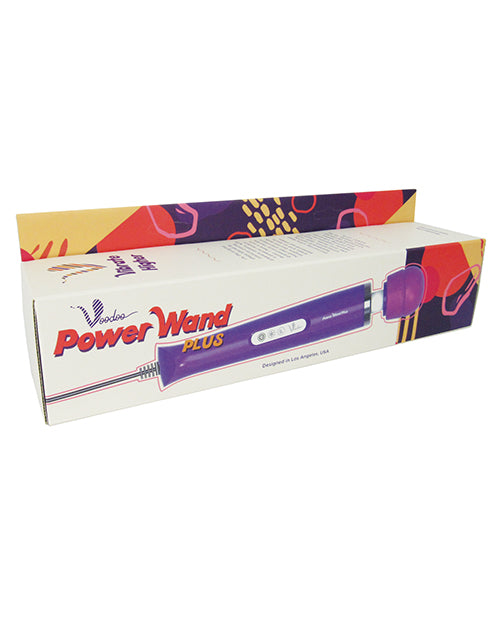 Voodoo Power Wand Plus 28x Plug In - Purple - Bossy Pearl