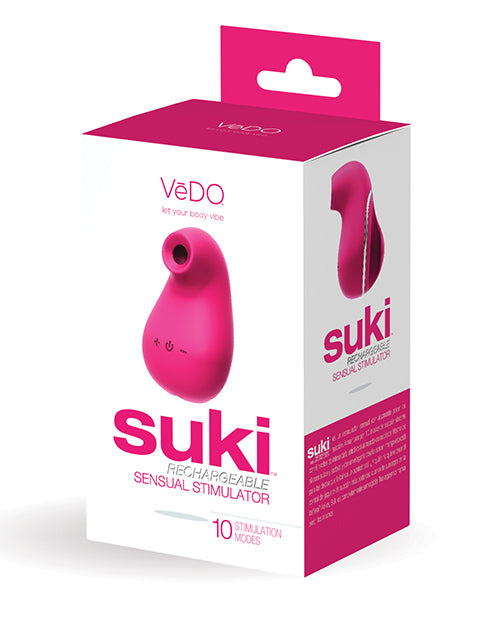 Vedo Suki Rechargeable Vibrating Sucker - Bossy Pearl
