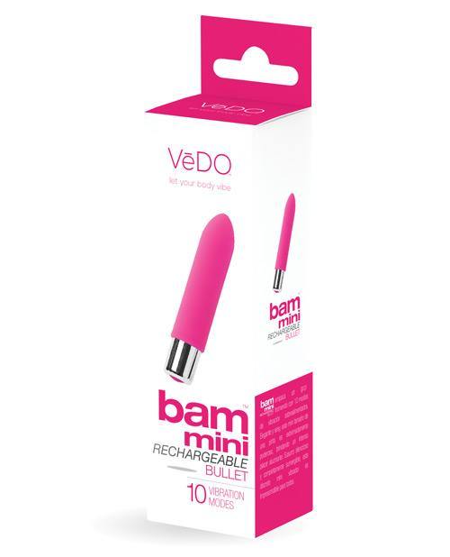 Vedo Bam Mini Rechargeable Bullet Vibe - Bossy Pearl