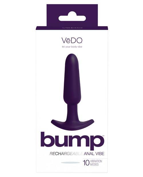 Vedo Bump Rechargeable Anal Vibe - Bossy Pearl