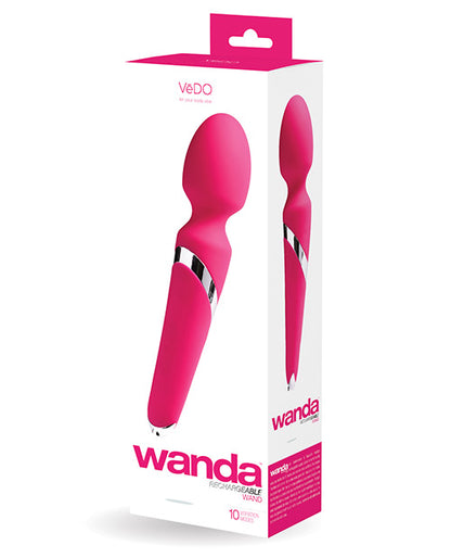 Vedo Wanda Rechargeable Wand - Bossy Pearl