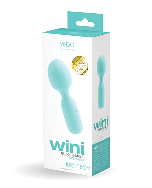Vedo Wini Rechargeable Mini Wand - Bossy Pearl