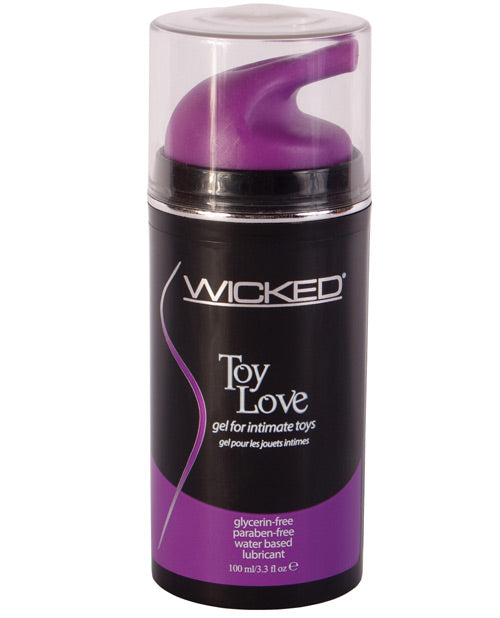 Wicked Sensual Care Toy Love Water Based Gel - 3.3 Oz - Bossy Pearl