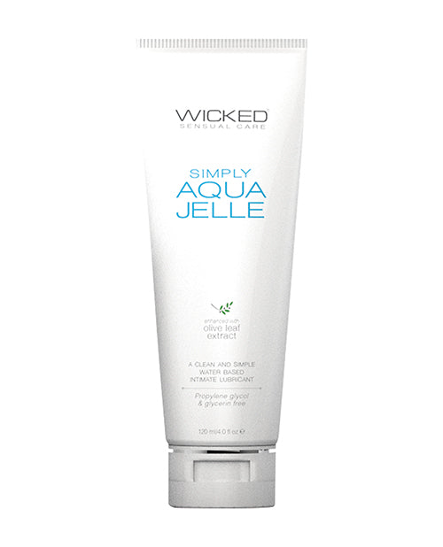Wicked Sensual Care Simply Aqua Jelle Water Based Lubricant - Bossy Pearl