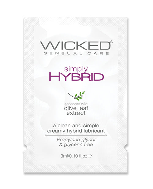 Wicked Sensual Care Simply Hybrid Lubricant - Bossy Pearl