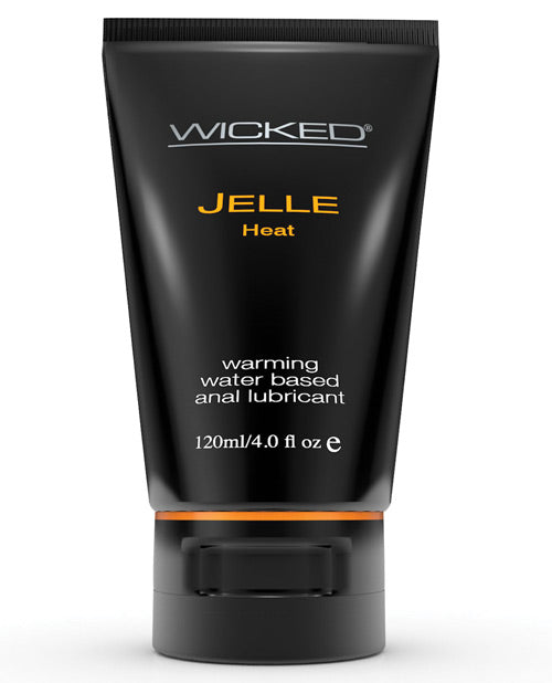 Wicked Sensual Care Jelle Warming Water Based Anal Gel Lubricant - 4 Oz - Bossy Pearl