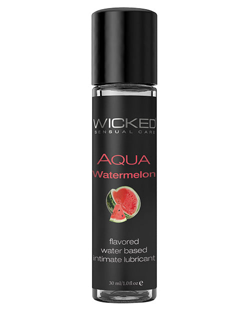 Wicked Sensual Care Aqua Water Based Ludricant - 1 Oz Watermelon - Bossy Pearl