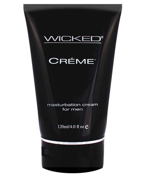 Wicked Sensual Care Creme Masturbation Cream For Men Silicone Based - 4 Oz - Bossy Pearl