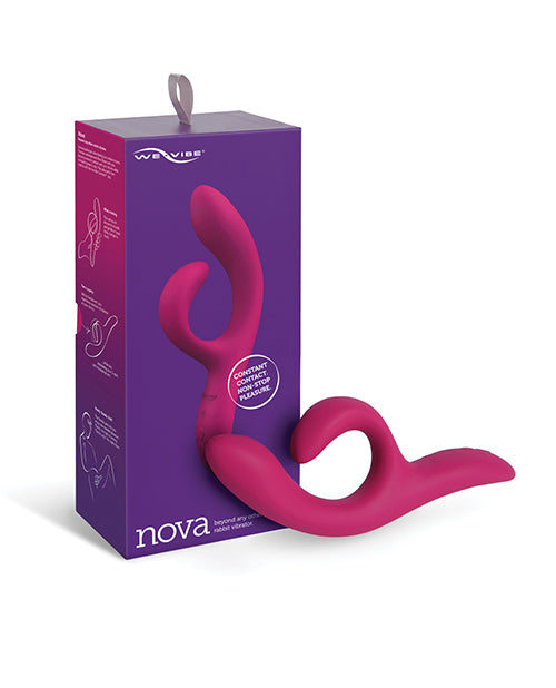 We-vibe Nova 2 Flexible Rabbit - Fuchsia - Bossy Pearl
