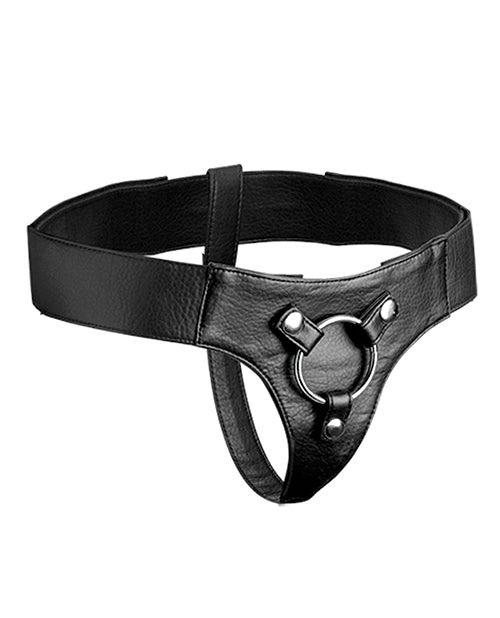 Strap U Domina Adjustable Wide Band Strap On Harness - Bossy Pearl
