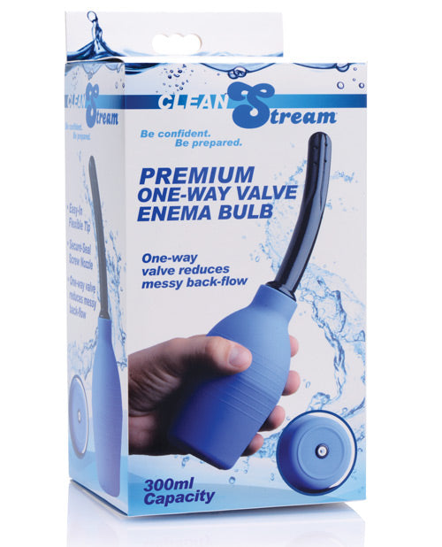 Cleanstream Premium One Way Valve Enema Bulb - Bossy Pearl