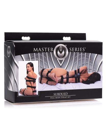 Master Series Subdued Full Body Strap Set - Bossy Pearl