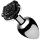 Bootysparks Black Rose Anal Plug - Bossy Pearl