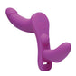 Strap U Double Take Double Penetration Vibrating Strap On Harness - Purple - Bossy Pearl