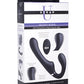 Strap U Mighty Rider 10x Vibrating Silicone Strapless Strap On - Bossy Pearl